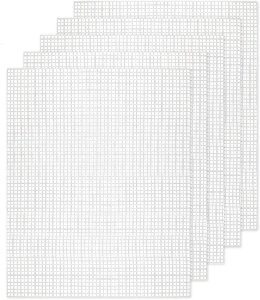 RITIKA CRAFT Plastic Cross Stitch Canvas Sheet for Sewing/Embroidery