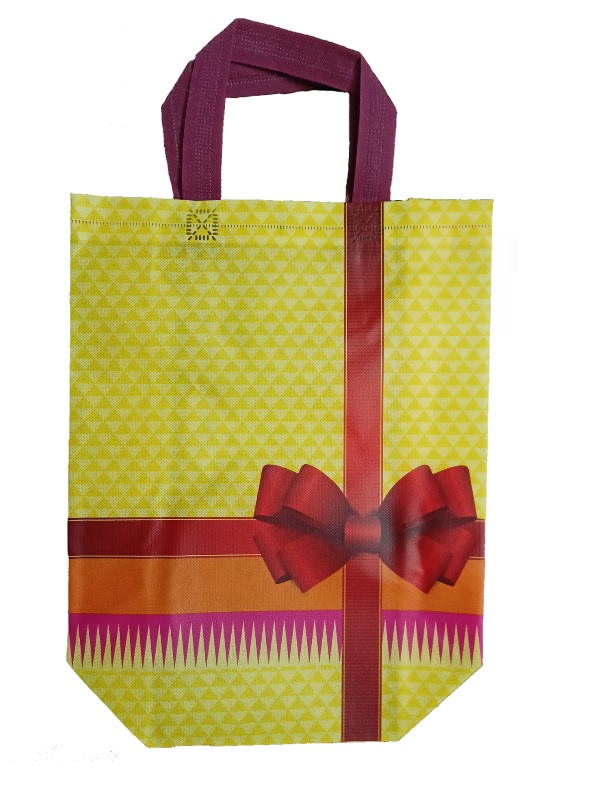 Powder Blue Floral Design Gift Bags Small – Paperholic Design Studio