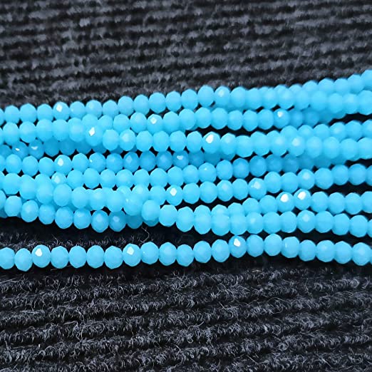 MiiArt Embroidery zari work Beads for Jewelry Making Material (4 mm)(Sky  Blue)50 g SKY BLUE Beads Price in India - Buy MiiArt Embroidery zari work  Beads for Jewelry Making Material (4 mm)(Sky